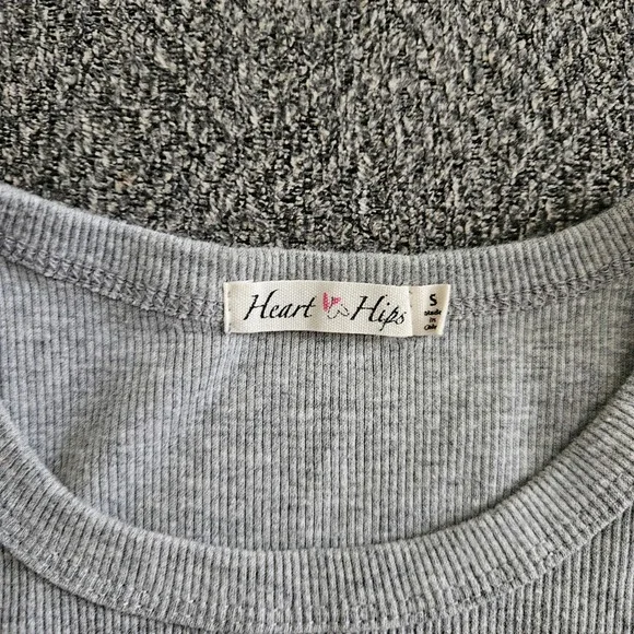 Lot of 3 Sleeveless Tank Tops Womens S Ribbed Crop Bundle Cotton Summer Basics - Picture 5 of 8